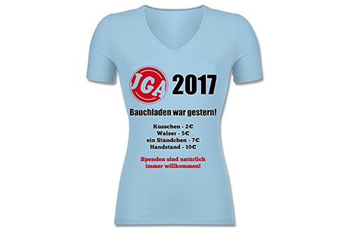 JGA Shirt | Junggesellinnenabschied T-Shirt - Bauchladen war gestern