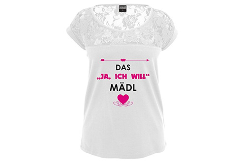 JGA Shirt | Junggesellinnenabschied T-Shirt - Ja ich will Mädl