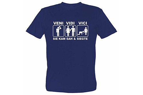 JGA Shirt | Junggesellenabschird T-Shirt - Veni Vidi Vici